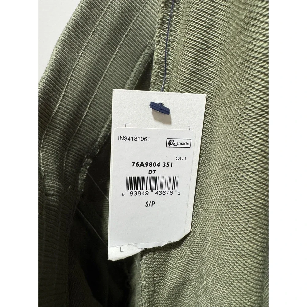 Tommy Hilfiger Sport Mens Olive Green Logo Tape Jogger Sweatpants Small NWT